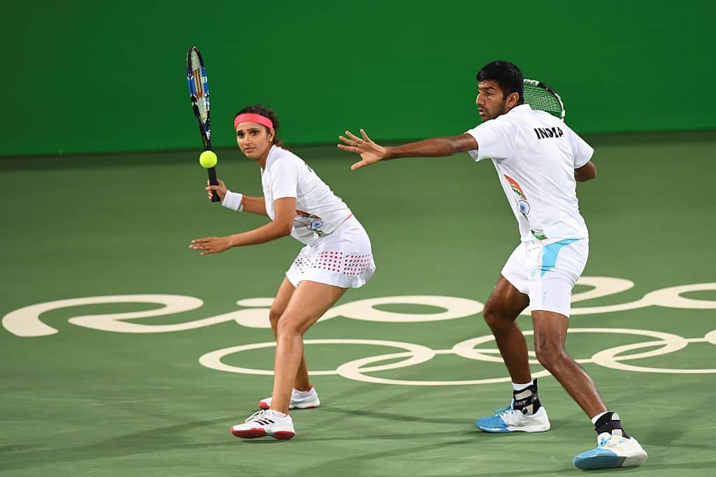 Sania Mirza And Rohan Bopanna Advances To Semi Finals In Rio Olympics