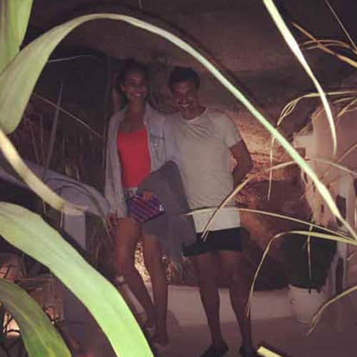lisa hayden enjoys holiday with boyfriend