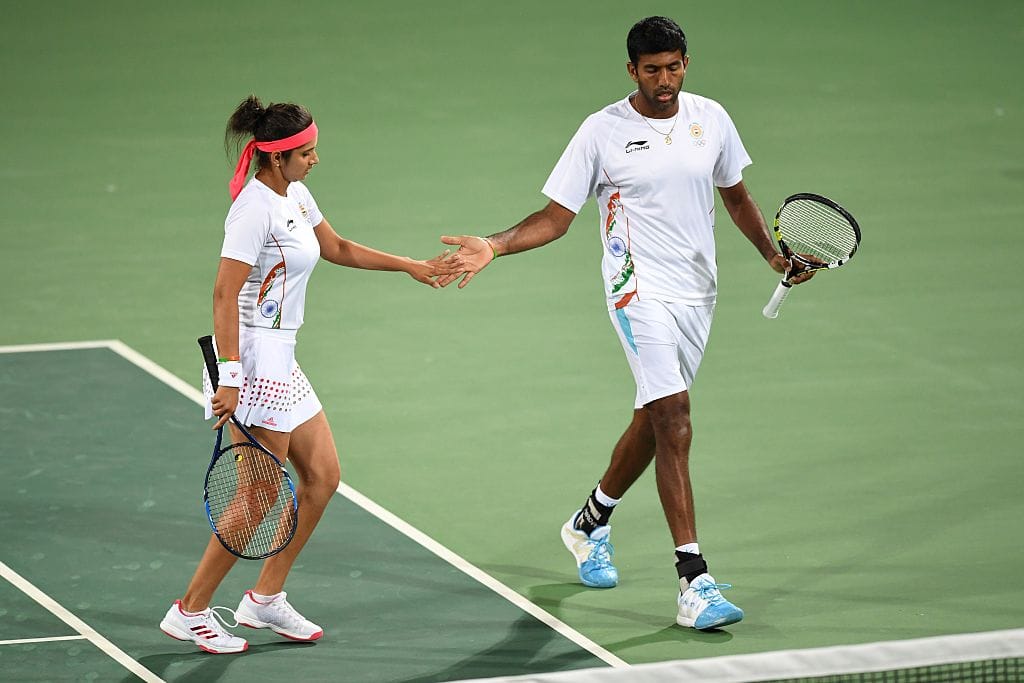 Bopanna-sania pair defeted in Mixed double semifinal