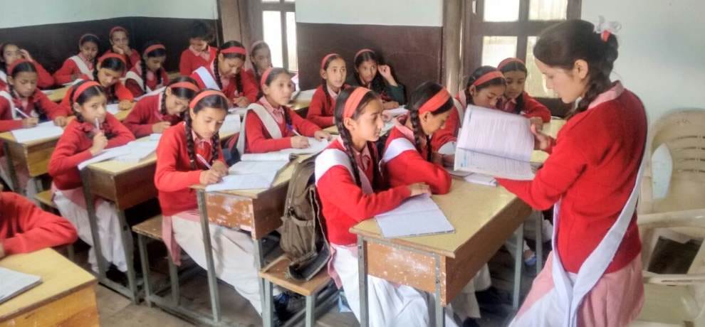 Extra classes of 1st to 8th standard students