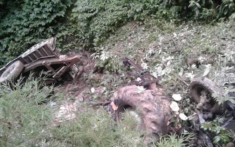 tractor accident, one died