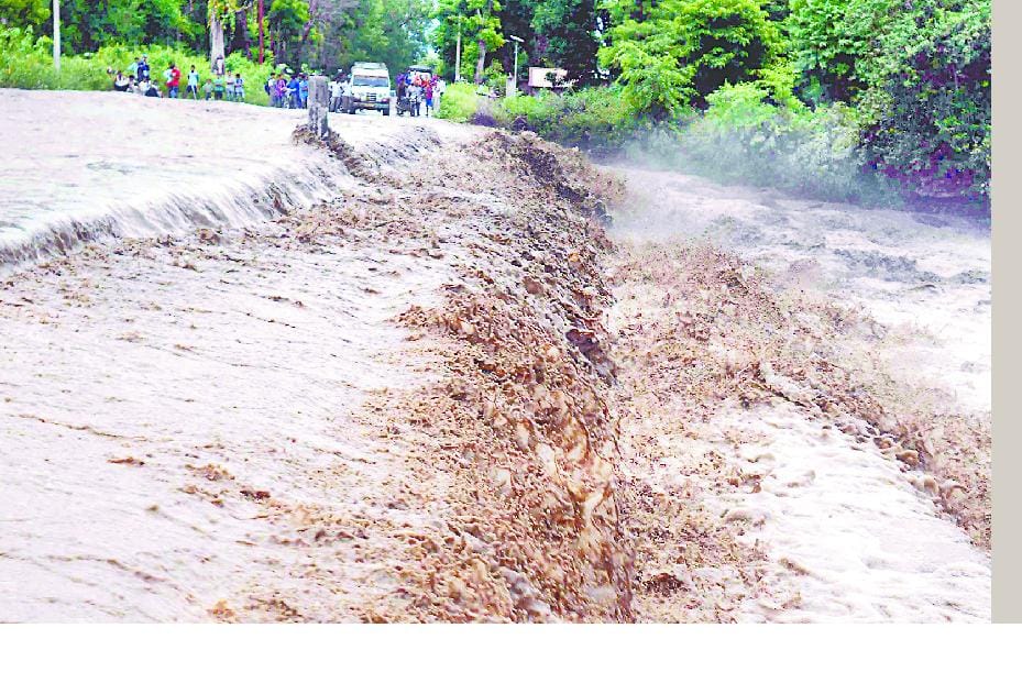 Ufnaia Kirodha, Purnagiri road closed