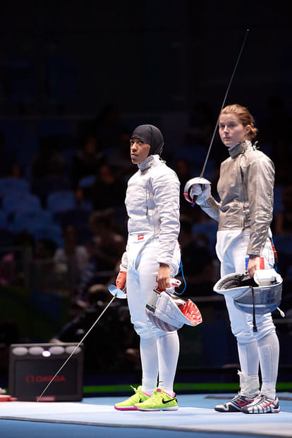  Rio Olympic: Women  Athletes In Hijab 
