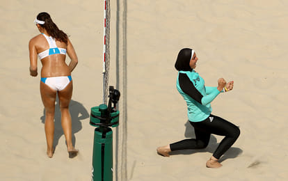 Rio Olympic: Women  Athletes In Hijab 