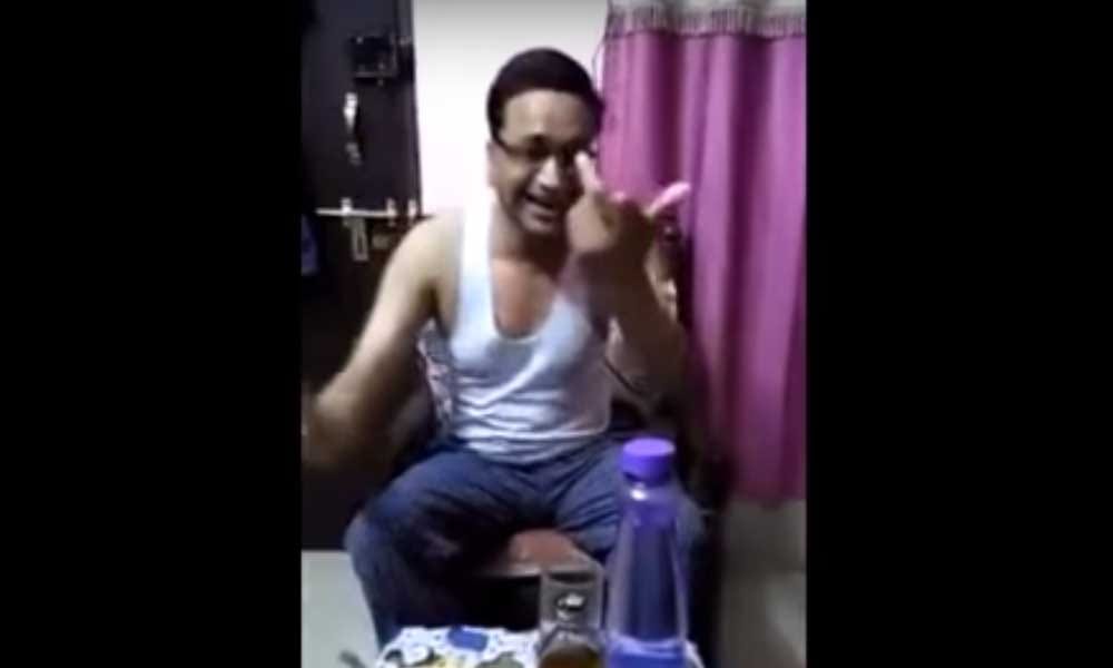 This Man Celebrating Independence 