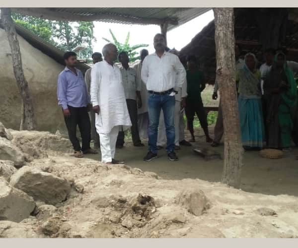  Banshidhar baudh minister of SP govt refuses to take compensation for his home.