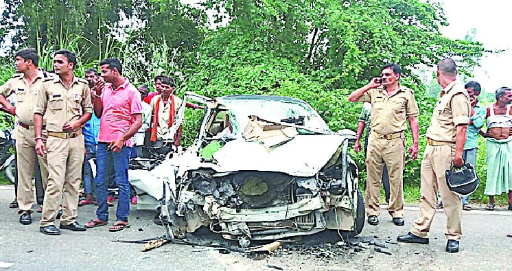 Three were killed in accident