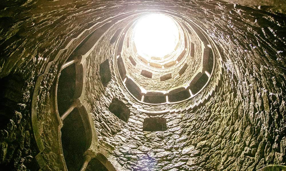 Mysterious Well Of Light In Portugal