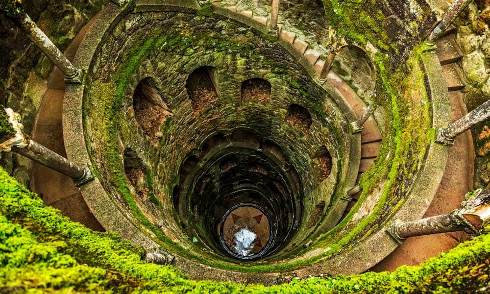 Mysterious Well Of Light In Portugal