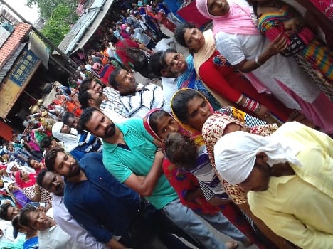 chintpurni temple piligrim face problem.