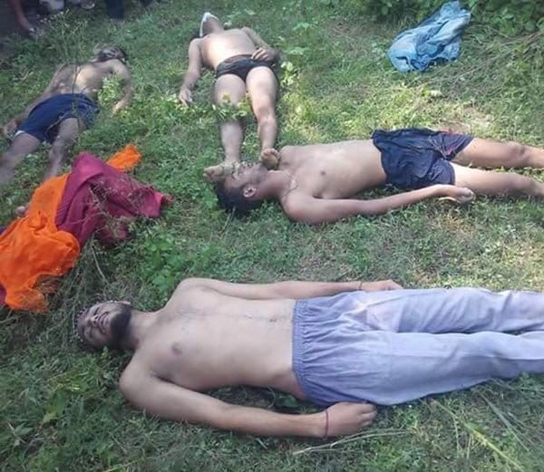 five pilgrims of punjab drowned in Nkehd River in kangra of himachal pradesh