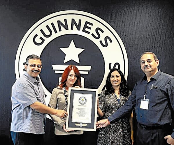  UP is in guinness book of world records.