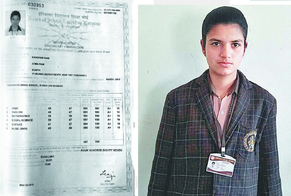 ignorence of district topper, indipendence day, fatehabad