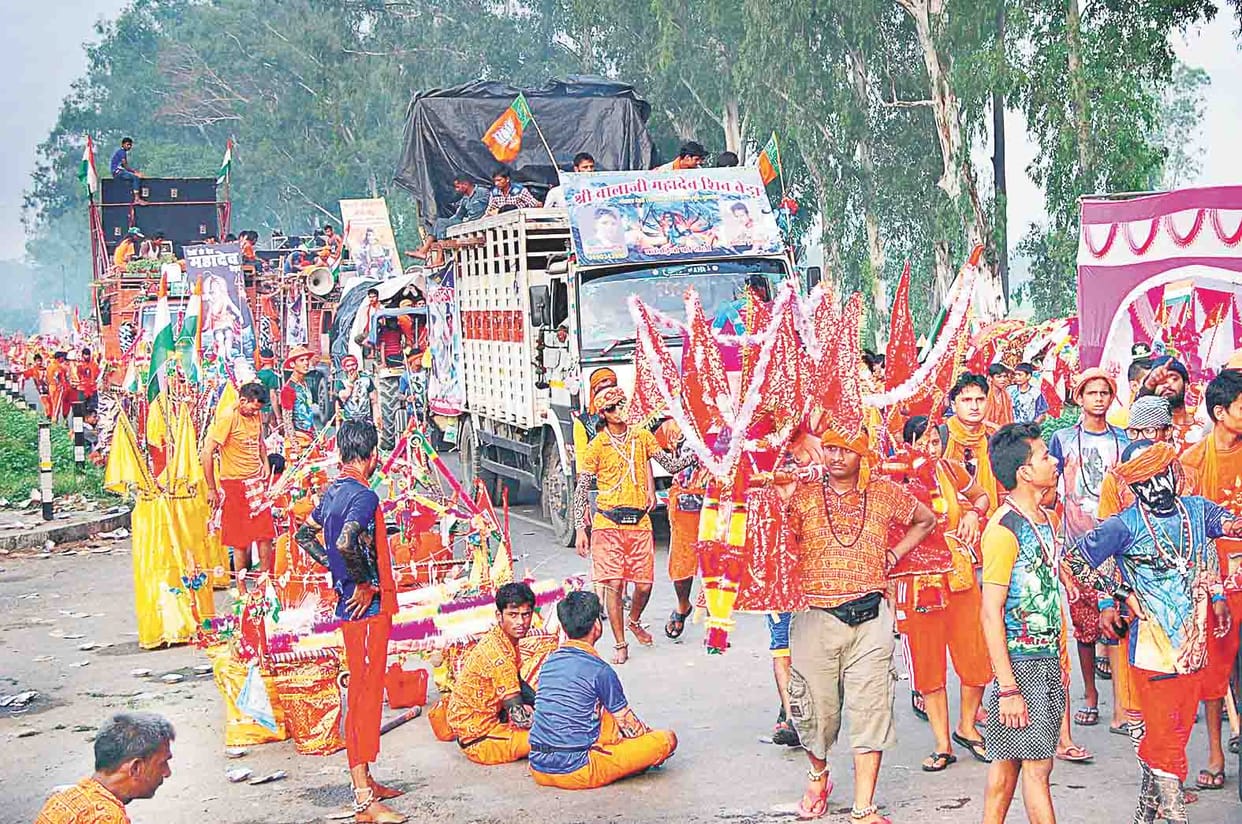 kanvad yatra in amroha
