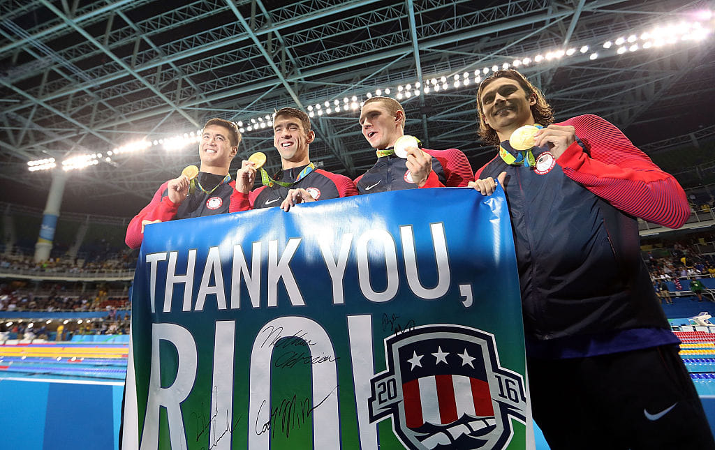 Michael Phelps golden Career ends with Olympic Gold
