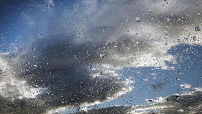 weather is cool, chance for rainfall