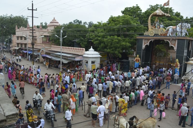 devotee in mathura