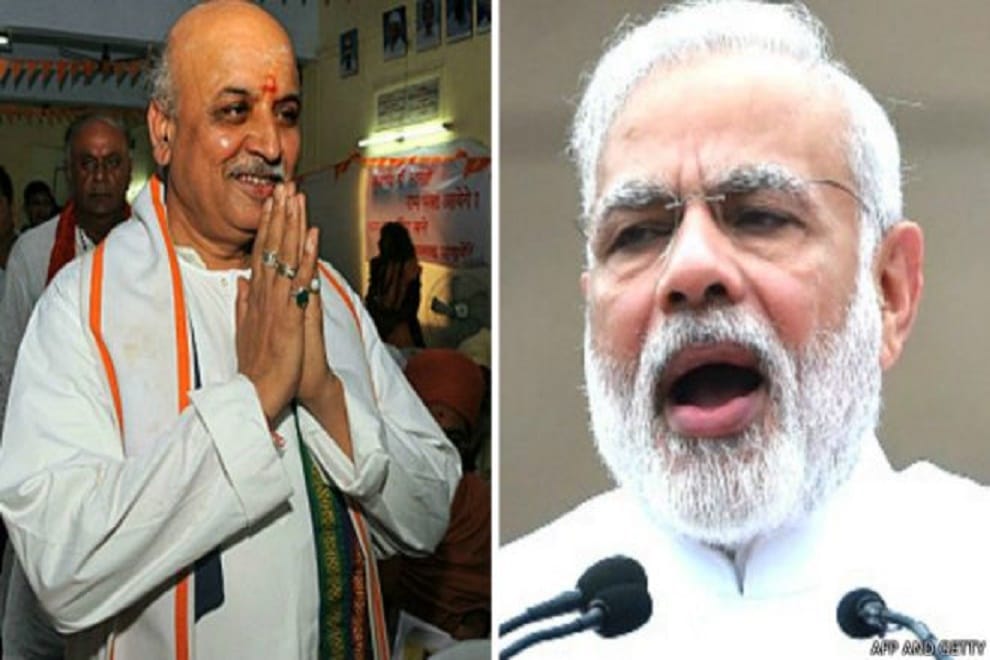 modi pravin togadia trending