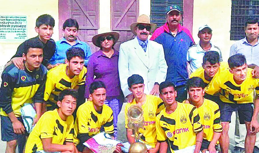 Volleyball match in Ranikhet