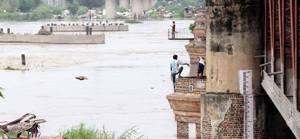 The water level in Yamuna came down from danger mark