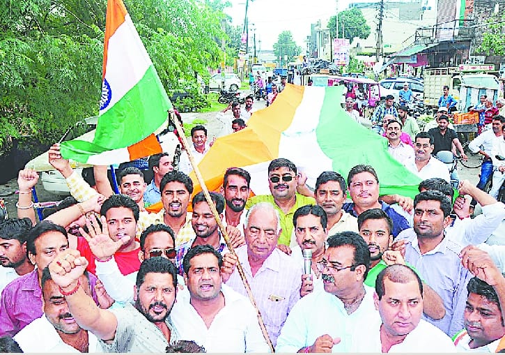 The visit sparked the imagination of the patriotic tricolor