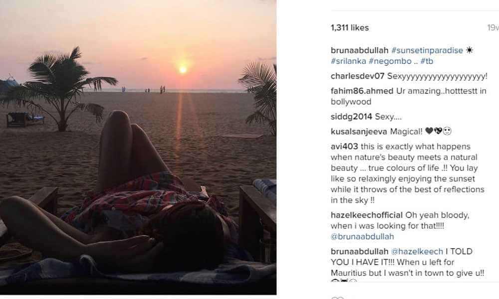 Bruna Abdullah Shares her Bikini Photos