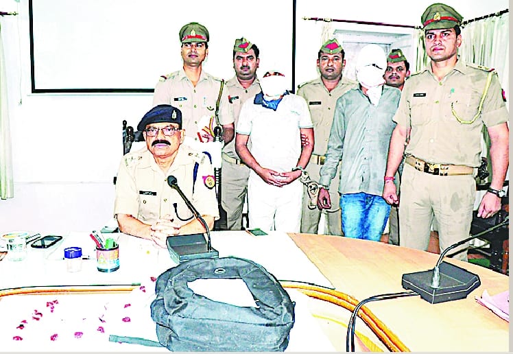 Police took the two crooks handle