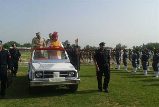haryana independence day celebration in sirsa, cm khattar hosted national flag