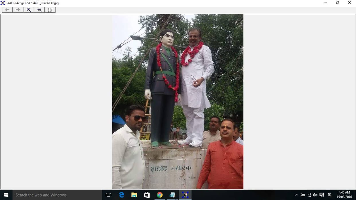 politician Offenses of martyr statue