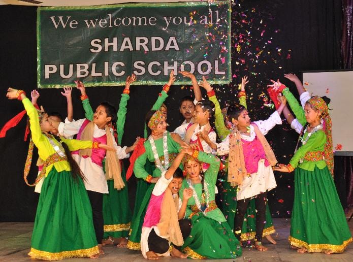 Sharda school cultural program