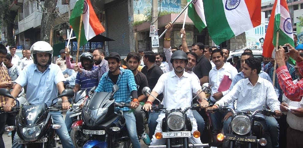 Anurag Thakur Statement in Tiranga yatra at Hamirpur.