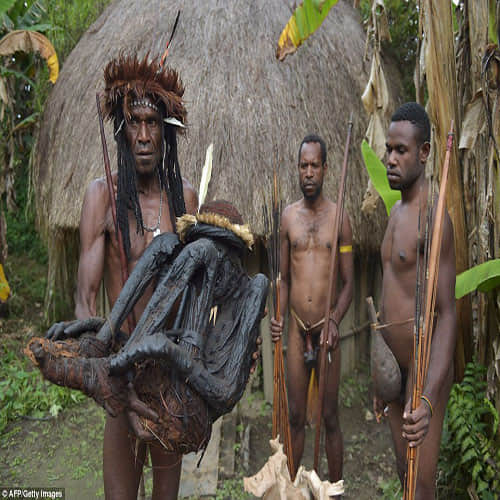 Papua tribal mummified their ancestors