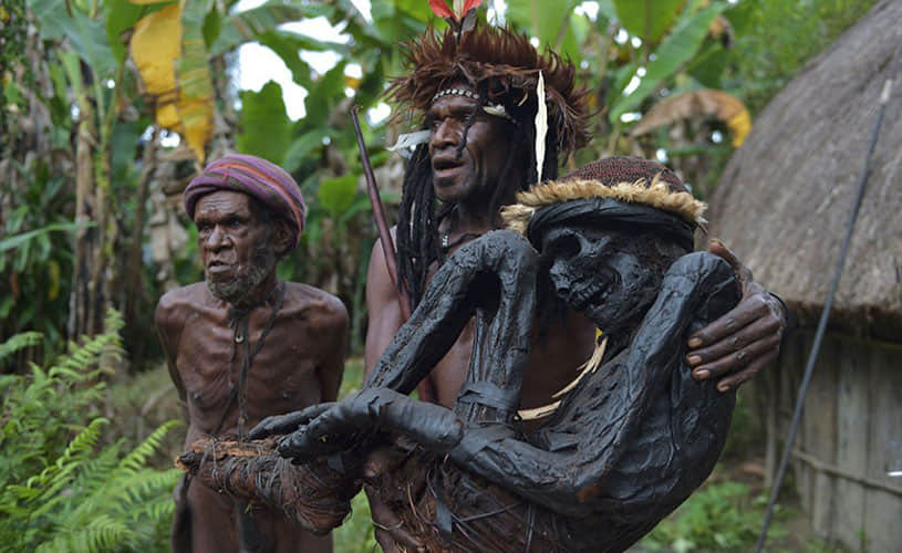 Papua tribal mummified their ancestors