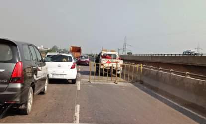 ghaggar, ghaggar river, ghaggar bridge, traffice problem on ghaggar river, derabassi, mohali