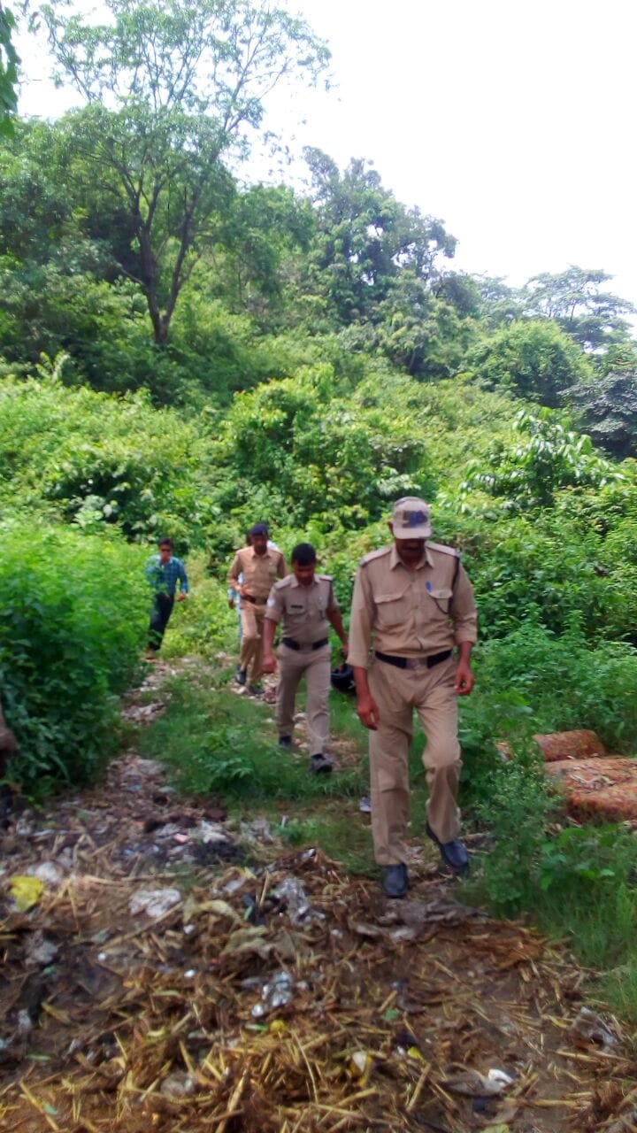 head chopped dead body found in Rajaji National Park