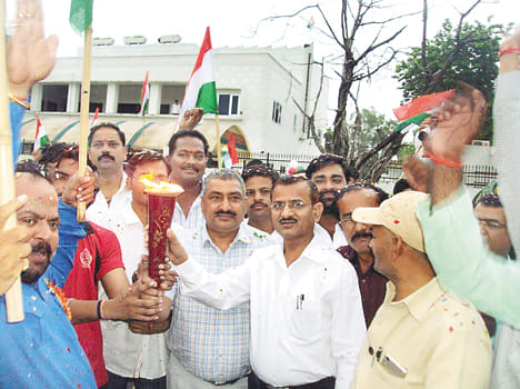 Dhoom refuse independence celebration, a tribute to martyrs