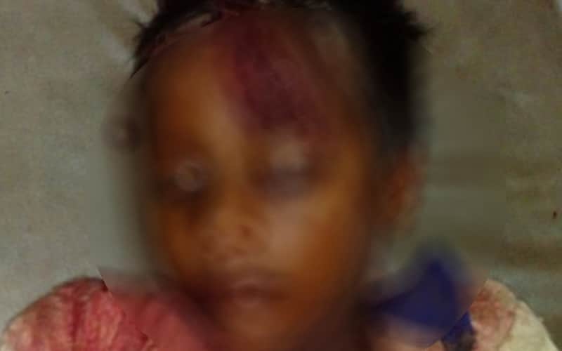 kid died under wall collapse in lucknow