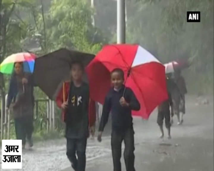 बारिश से बेहाल शिमला