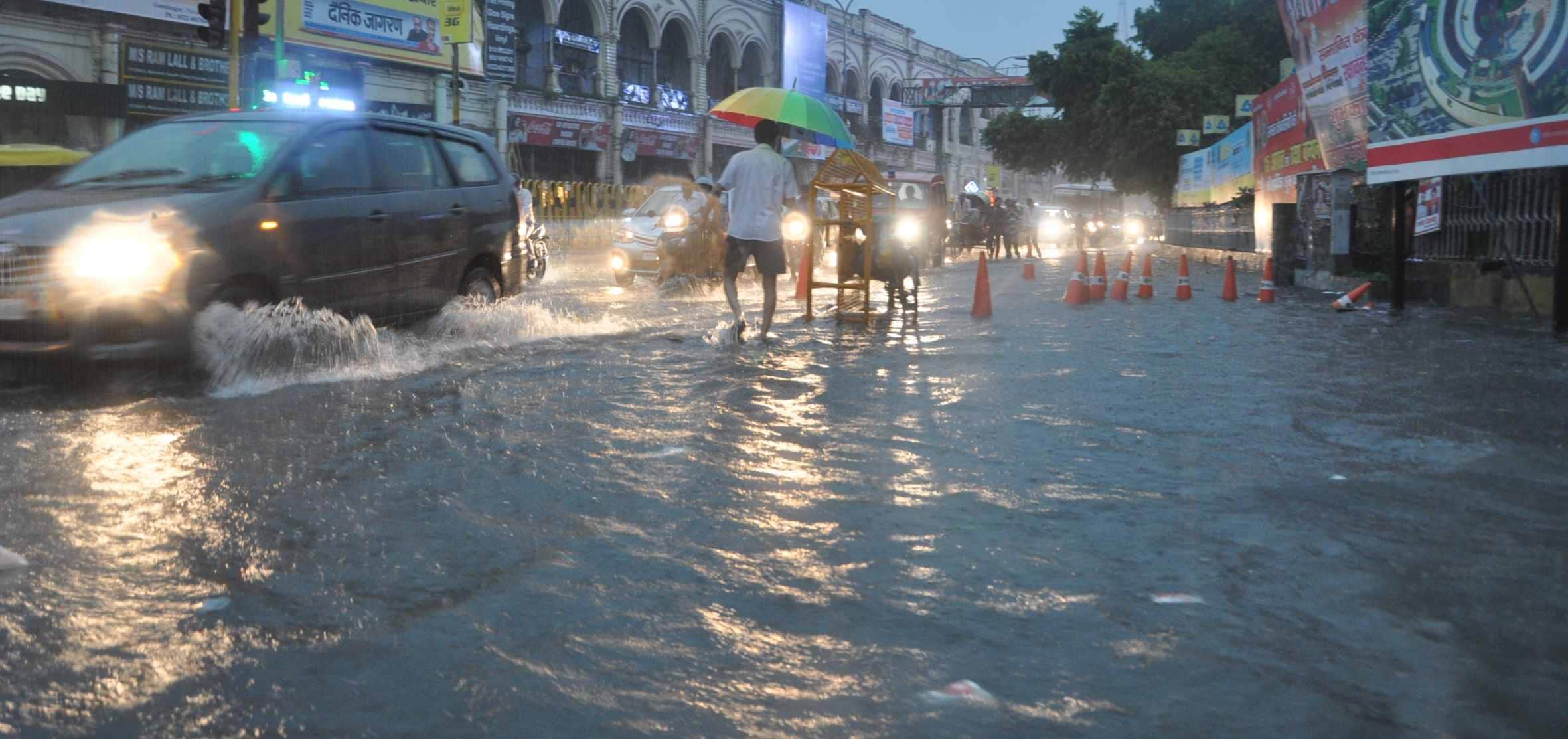 it rained cats and dogs in lucknow