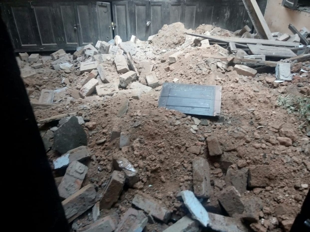 Five kanwariya injured due to falling roof in sonbhadra
