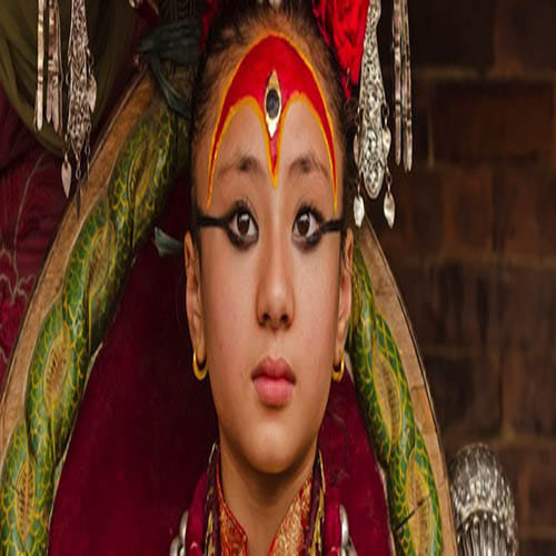 A Real Living Goddess in Nepal
