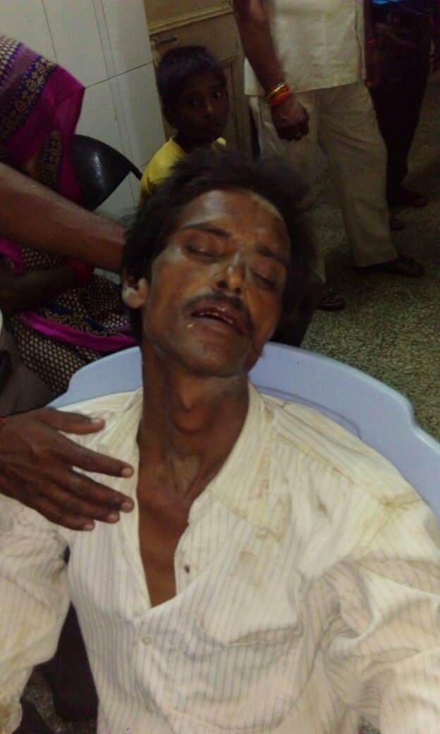 kid died under wall collapse in lucknow