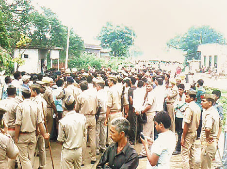 Administration helpless against angry villagers 