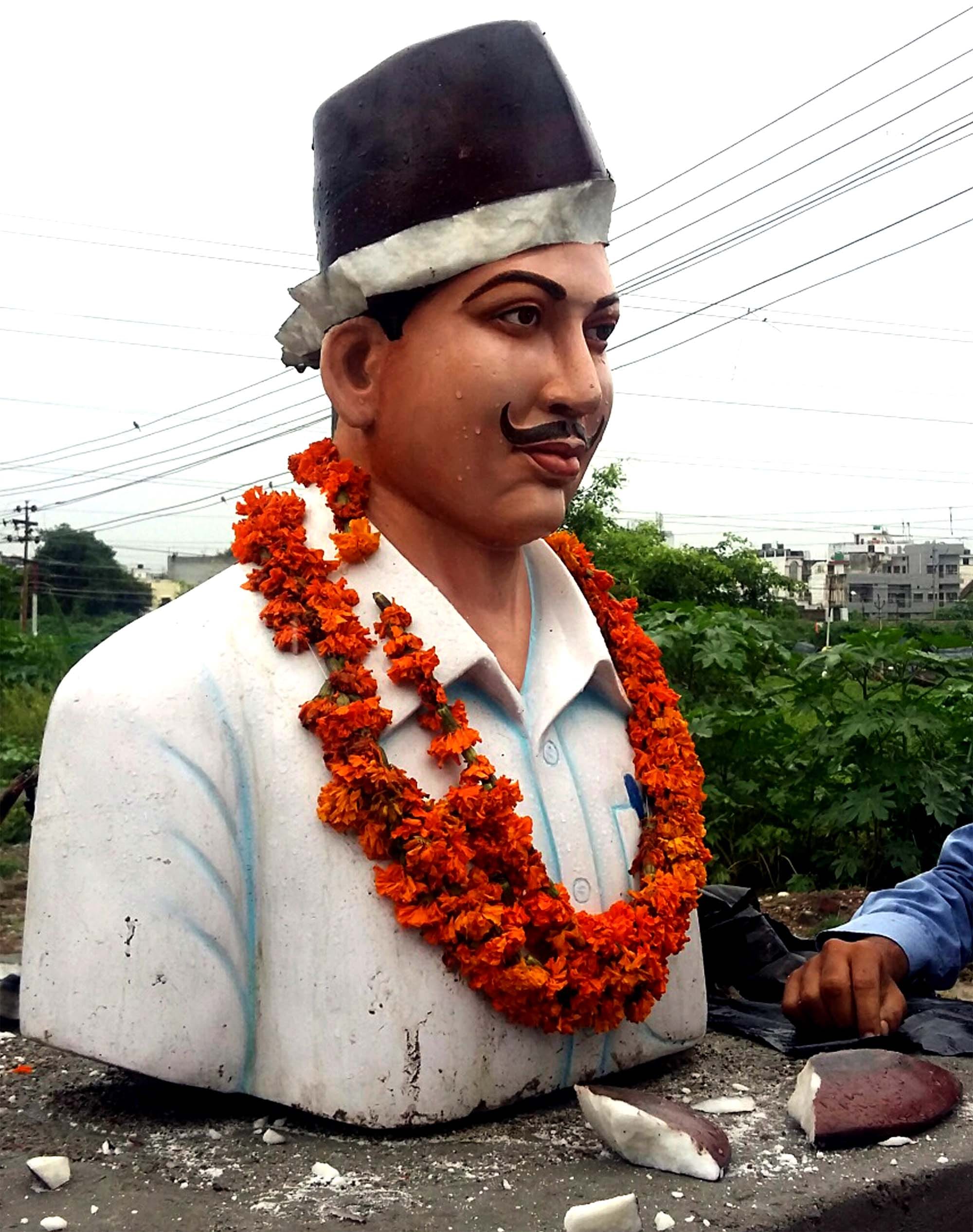 youth Self immolation for bhagat singh