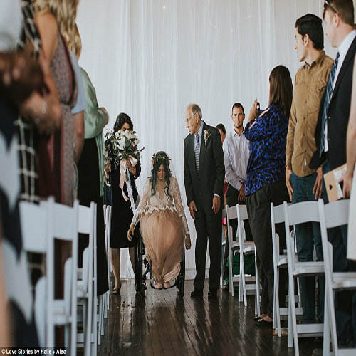 Paralyzed Woman Surprises husband When She Stands Up
