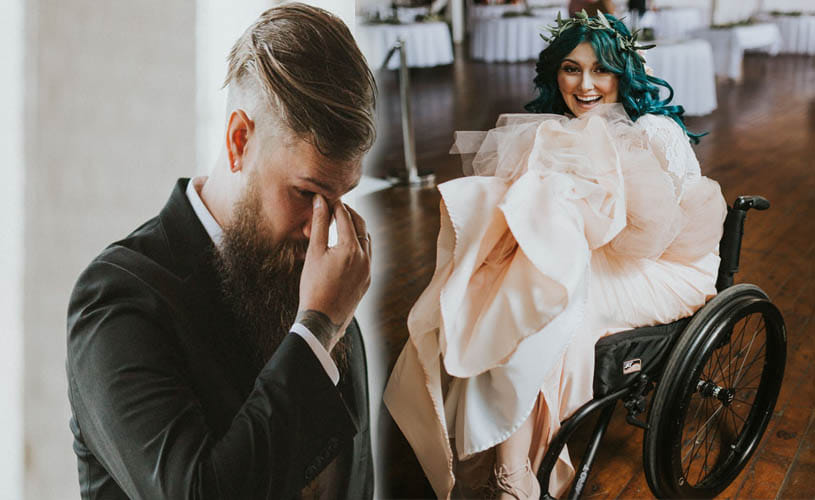 Paralyzed Woman Surprises husband When She Stands Up