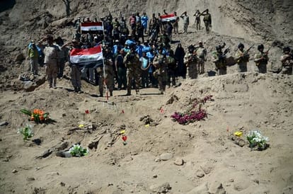 Iraq to hang 36 ISIS fighters over massacre of 1,700 soulders