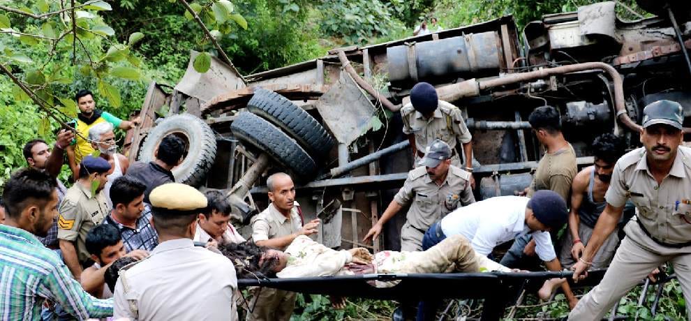 2 pilgrims killed, 45 injured in accident