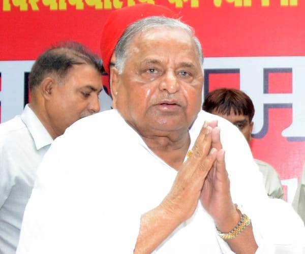 mulayam singh yadav starts sandesh yatra 