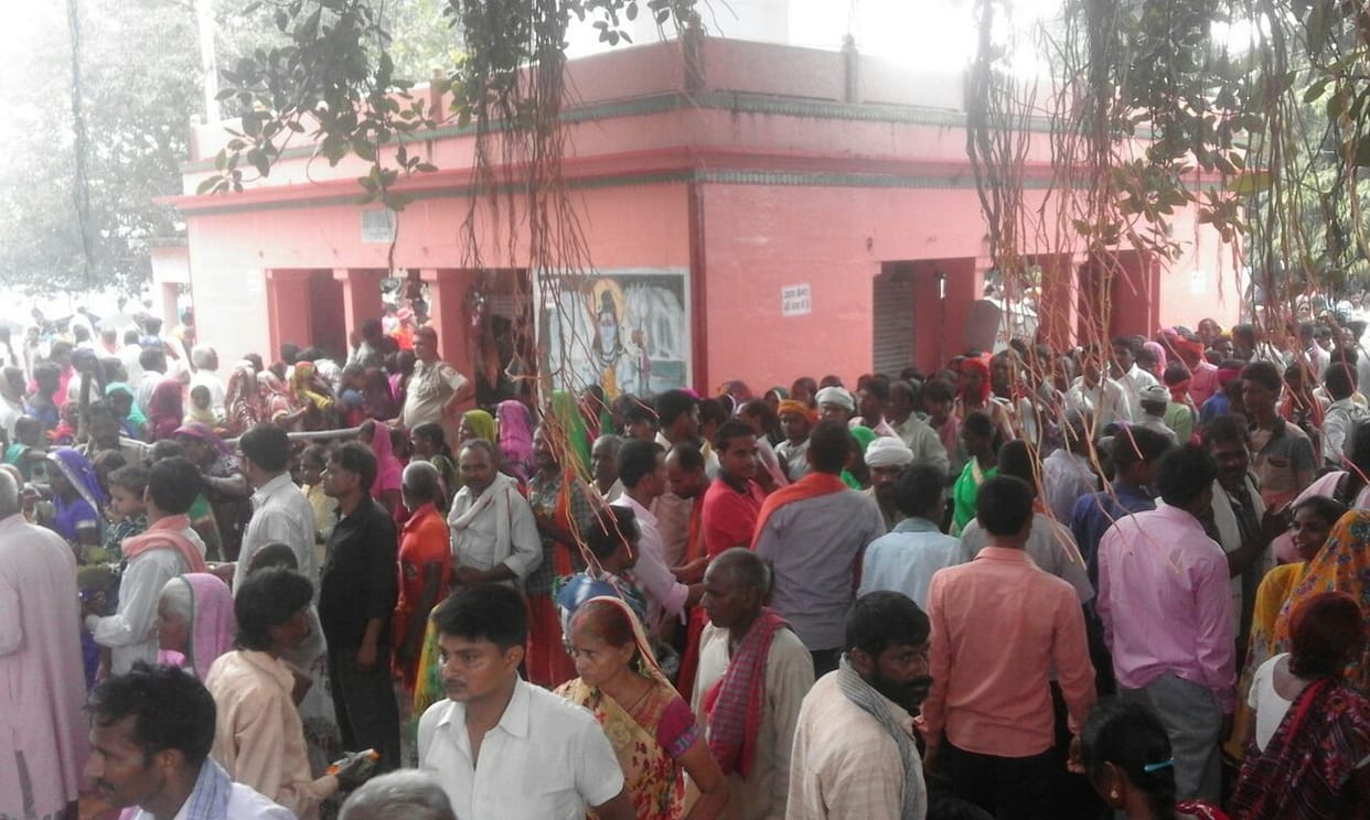 Last Monday, the influx of pilgrims